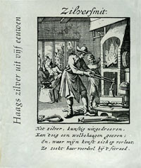 Catalogus Haags Gemeentemuseum; - Haags zilver uit vijf eeuwen.