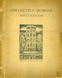 Catalogus Kunsthandel P. de Boer (1930): - Collectie P. de Boer. Catalogus N 2 van oude schilderijen en teekeningen