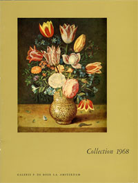 Catalogus Kunsthandel P. de Boer (1968): - Catalogue de tableaux anciens - Collection 1968.