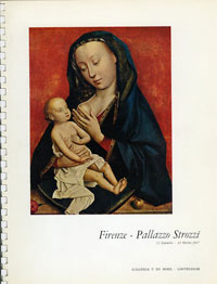 Catalogus Kunsthandel P. de Boer (1967): - Firenze - Pallazzo Strozzi.