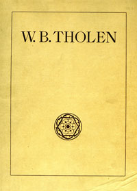 THOLEN -  Bakels. R.S.: - W.B. Tholen. 150 reproducties naar werken van zijn hand met een biografische inleiding door Mr.Dr. R.S. Bakels, den kunstenaar op zijn 70sten verjaardag aangeboden.