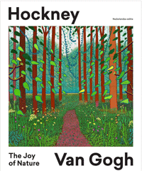 HOCKNEY -  Hartog Jager, Hans den: - Hockney - Van Gogh. The Joy of Nature (Nederlandse editie).