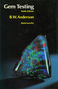 Anderson, B.W. - Gem Testing. Ninth Edition